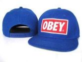 Bone OBEY 2013 - Azul Com Logo Vermelha